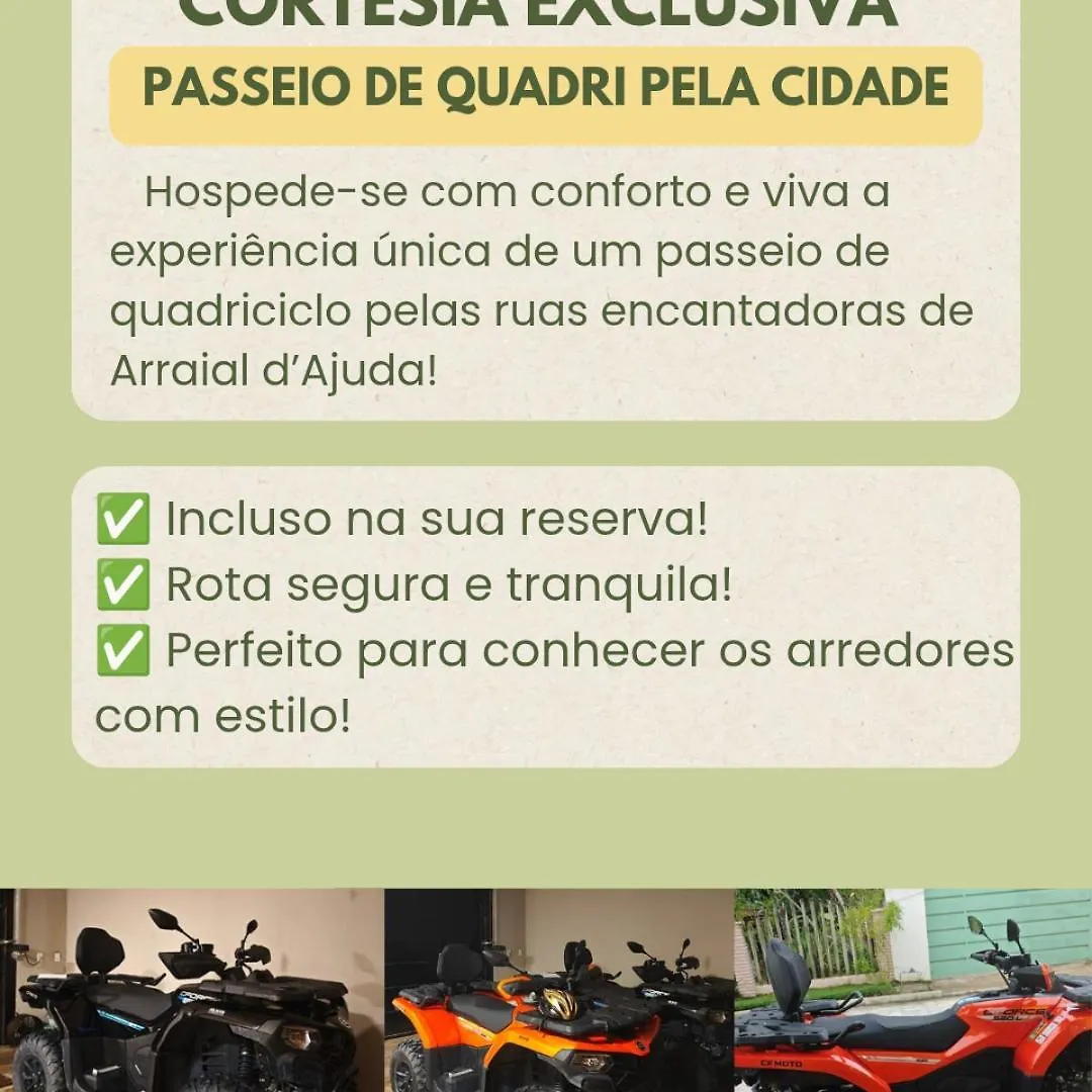 Дом отдыха La Playa Villas Do Arraial Порту-Сегуру